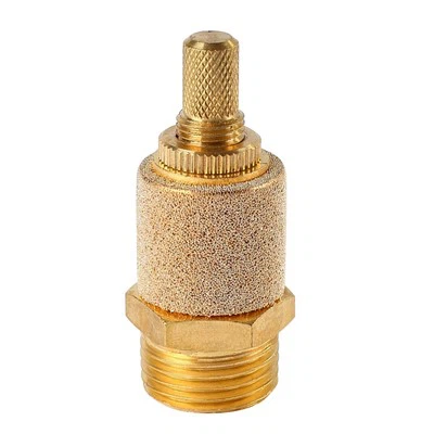 पीतल निकास मफलिंग थ्रॉटल वाल्व